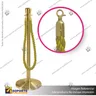 SEPARADOR DE FILAS CORONA DORADA CON CORDON DORADO