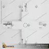 CONECTOR RIEL ENERGIZADO TRIFASICO TIPO X BLANCO, foto 4