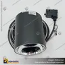 LYON - FOCO LED BASE COLGANTE TRIFASICO COB 35W 3000K NEGRO 36, foto 10