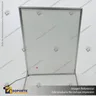 PANEL MENU SLIM BOX 1 CARA A3 CON PINES (312X427) COLOR PLATEADO, foto 9