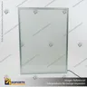 PANEL MENU SLIM BOX 1 CARA A3 CON PINES (312X427) COLOR PLATEADO, foto 10