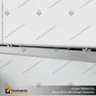 PANEL MENU SLIM BOX DOBLE CARA COLGANTE PIOLAS (1200X450) COLOR PLATEADO, foto 9