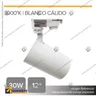 VERSALLES - FOCO LED TRACK LIGHT TRIFASICO COB 30W 3000K BLANCO 12, foto 7