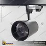 VERSALLES - FOCO LED TRACK LIGHT TRIFASICO COB 18W 3000K NEGRO 24, foto 8