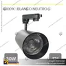 VERSALLES - FOCO LED TRACK LIGHT TRIFASICO COB 30W 4000K NEGRO 12, foto 7