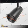 MONACO-FOCO TRACK LIGHT MAGNETICO CUERPO NEGRO 10W 48V 3000K, foto 10