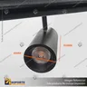 MONACO-FOCO TRACK LIGHT MAGNETICO CUERPO NEGRO 10W 48V 4000K, foto 12
