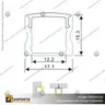 PERFIL PARA CINTA LED ALP 004 3MT, foto 11