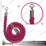 CORDON TRENZADO FUCSIA CON ENGANCHES CROMADOS