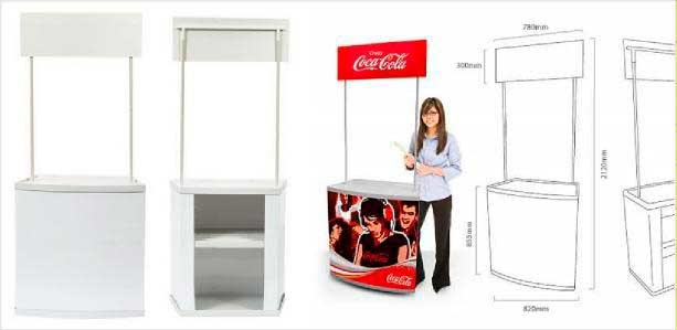 Mesas de promoción (counter)